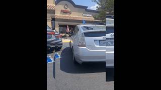 Doordash Driver Abuses Handicapped Parking For A Taco Pickup cheat lol ticket money cars news [upl. by Higinbotham132]