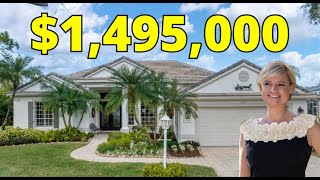 Inside of a 1495000 Completely Renovated Home in University Park Country Club Sarasota FL 34201 [upl. by Eedrahs]