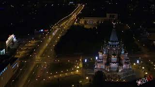 Ижевск 4k таймлапс видео Timelapse in 4k Izhevsk city Russia [upl. by Sherrie]