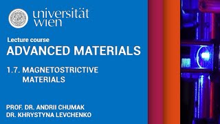 Advanced Materials  Lecture 17  Magnetostriction [upl. by Marceau680]