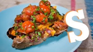 Jerk Sweet Potato Recipe  SORTED [upl. by Enriqueta]