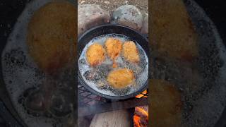 Çıtır tavuk buduTom and Jerry Bagets chef cooking food outdoorcooking chicken natureshorts [upl. by Matheson]