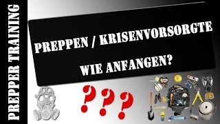 Preppen  Wie anfangen  Krisenvorsorge  German HD 1080p [upl. by Bushey]