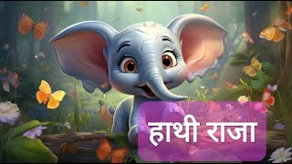 Hathi Raja Hindi Song  Hathi Raja Songs For Kids  Chanchal Tv [upl. by Hamitaf]