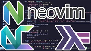 NvChad  Neovim  Haskell  Archlinux [upl. by Gillmore120]