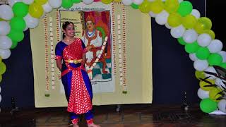 Bharatanatyam by Sahana II Basava Jayanthi II Brisbane II Australia II Dr Hema [upl. by Stevenson]