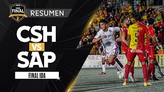 Resumen Final Ida Herediano 12 Saprissa  Apertura 2023 [upl. by Adnomar]