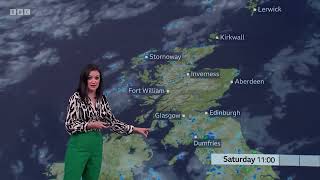 Sarah Cruickshank Scotland weather forecast BBC July 27th 2024 [upl. by Borden977]