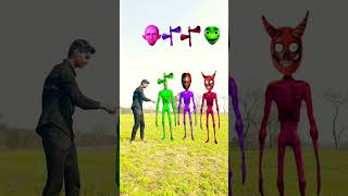 Triple siren head amp me correct head matching funny VFX magic video shorts viral ytshorts [upl. by Ennaul]