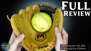 Franklin Sports Baseball and Softball Glove  Field Master Mitt [upl. by Humpage687]