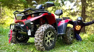 YamahaLinhai D400 Most affordable 4x4 ATV on the market [upl. by Anot]