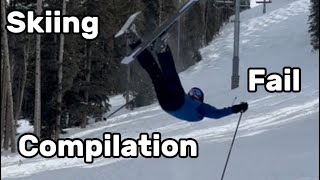 Skiing fail compilation ​⁠ [upl. by Hawthorn]