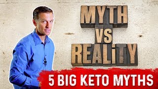 5 Big Keto Diet Myths That Are Dead Wrong – Dr Berg [upl. by Htebzile92]