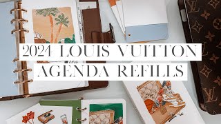 2024 Louis Vuitton Agenda Refills  Medium Functional amp Small Daily Agenda Refill [upl. by Johannes]