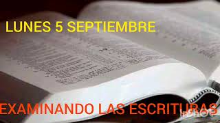 TEXTO DIARIO LUNES 5 DE SEPTIEMBRE 2022  EXAMINANDO LAS ESCRITURAS JW [upl. by Cirtap]