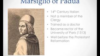 Marsiglio of Padua [upl. by Ruffina]