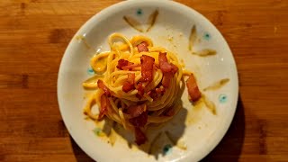 🇮🇹Ricetta della Carbonara Cremosa il vero segreto per un successo garantito 2100 [upl. by Burtis]