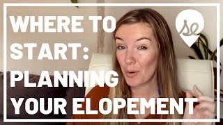 Elopement Timeline When to Begin Planning Your Elopement Wedding [upl. by Nnil]