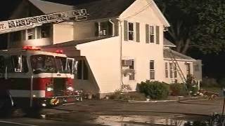 Offduty firefighter spots building on fire in Gates [upl. by Jillayne699]