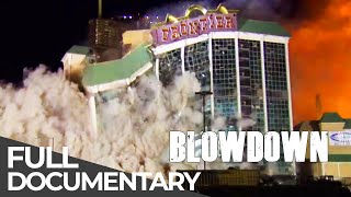 Vegas Casino Frontier Hotel  Building Demolition  BlowDown  S01 E02 Free Documentary [upl. by Durst9]