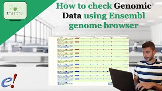 How to check Genomic Data using Ensembl genome browser bioinformatics ensembl genome database [upl. by Mcclees194]