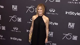 Felicity Huffman on the red carpet in Los Angeles for the HFPA And InStyle [upl. by Warden]