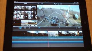 How To Export Garage Band Music To iMovie On An iPad [upl. by Llebasi]