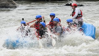 WHITE WATER RAFTING CLASS 34 RAPIDS [upl. by Claudell745]