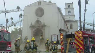 Fire at Harvard Heights church no injuries [upl. by Shirlee]