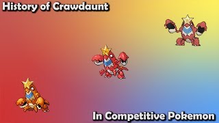 How GOOD was Crawdaunt ACTUALLY  History of Crawdaunt in Competitive Pokemon Gens 37 [upl. by Mariand]