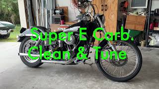 How To SS Super E amp G Carburetor CleanTune [upl. by Neau]