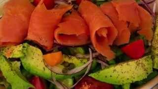 Smoked Salmon Salad [upl. by Llerol772]