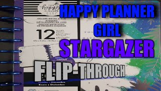 Stargazer 2020 ⭐ Happy Planner Girl and half sheets flip through [upl. by Pokorny826]