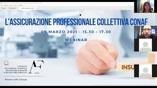 Lassicurazione professionale collettiva del CONAF  prima parte [upl. by Greenwell42]