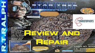 Star Trek Playmates Borg Sphere St Christophers Auction win Review and Repair [upl. by Airot]