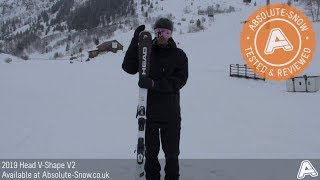 2018  2019  Head VShape V2 Skis  Video Review [upl. by Blackwell]