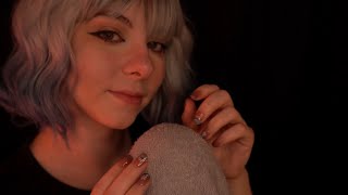 ASMR  quotShh its okayquot comfy Towel Scratching amp gentle Whispering  Blue Yeti [upl. by Caprice]