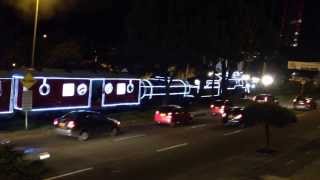 Tren Navidad Bogota 2013 [upl. by Shurlocke]