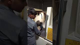 CNC machine operator ITI machine DST ⚙️machine iti short [upl. by Adnih]