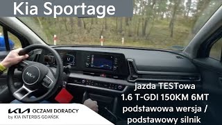 Kia Sportage 2023 16 TGDI 150KM 6MT  podstawowa wersja podstawowy silnik  TEST PL  4K [upl. by Stein]