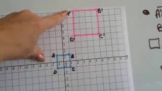 Grade 8 Math 103b Dilations  Similar vs Congruent shapes [upl. by Siusan]