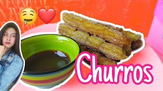 Como hacer CHURROS CASEROS en 2 simples pasos con 3 ingredientes  churrera caseraAlejandra Andrea [upl. by Murdock]