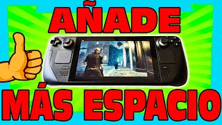 STEAM DECK ✅Aumenta tu ESPACIO y Formatea tu nueva SD TUTORIAL 😊👍🏼 [upl. by Lauri64]