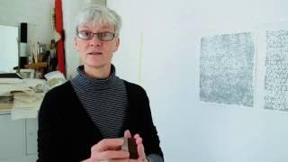 Japanese woodblock printing with Rebecca Salter RA [upl. by Gnaw]