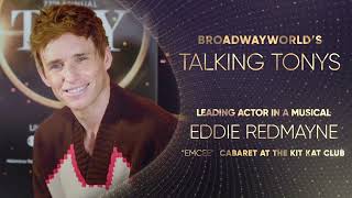 Tony Award Nominee Eddie Redmayne on CABARET on Broadway [upl. by Onfroi215]