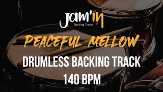 Peaceful Mellow Drumless Backing Track 140 BPM [upl. by Malcah]