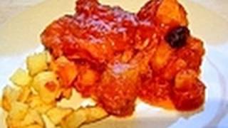 Mediterranean Stew  Chicken amp Chorizo  How to cook recipe [upl. by Retrac861]