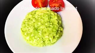 Pasta de avocado la minut [upl. by Onibla]