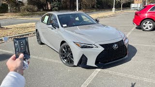 2024 Lexus IS 350 F Sport Start Up Exhaust Test Drive Walkaround POV and Review [upl. by Longawa]