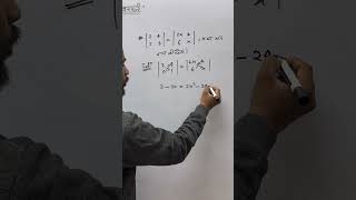 Class 12th determinant maths education shortsfeed shorts [upl. by Terryl]